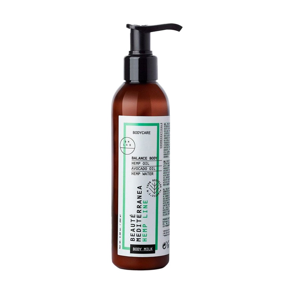 Молочко для тіла Beaute Mediterranea Balance Body Hemp Line Body Milk, 200 мл
